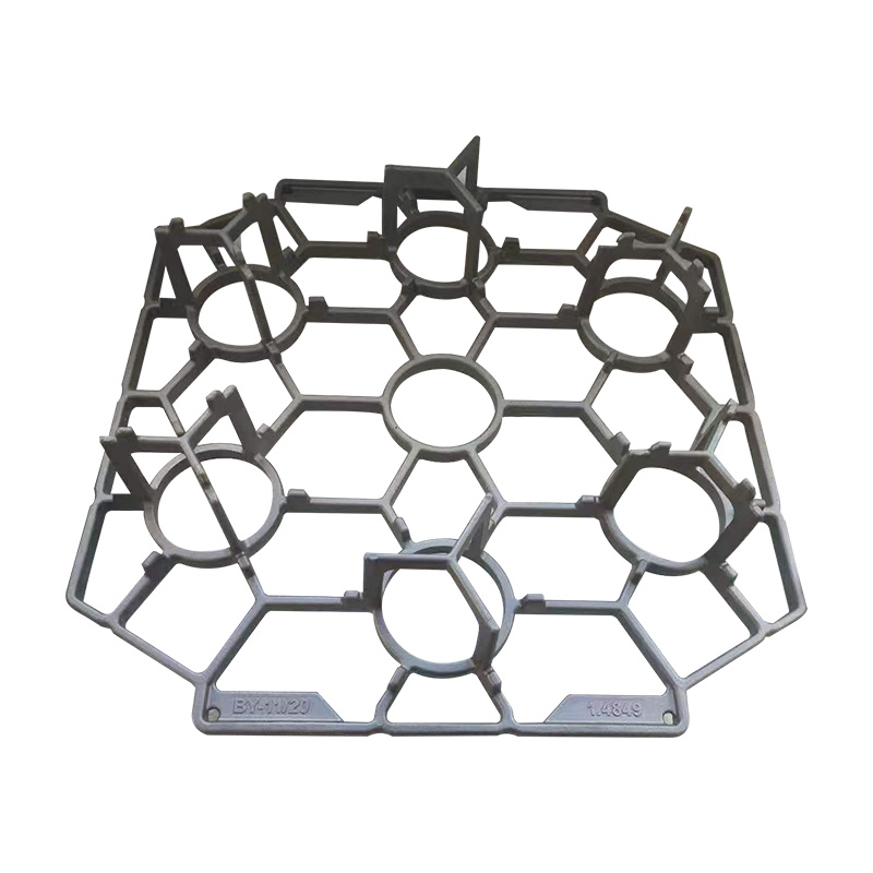 Rustfrit stålstøbte basebakke